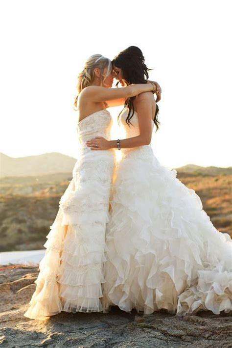 31 Beautiful Lesbian Wedding Photos That Prove Two Brides Are Better