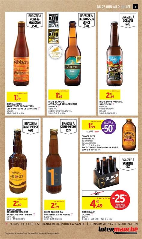 Intermarche Les Produits De Nos Regions Special Bieres Web