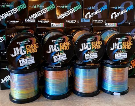 Tokuryo Jigging Pro 8 fach geflochtene Schnur aus Japan