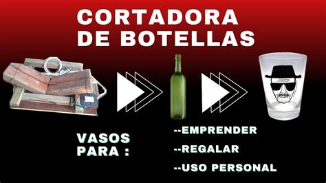 Cortadora De Botella De Vidrio Idea De Emprendimiento Youtube