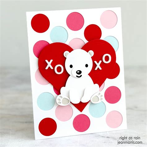 Polar Bear Valentine By Jeanmanis At Splitcoaststampers