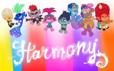 My Arts Book We Are Harmony Trolls World Tour Troll Trolls