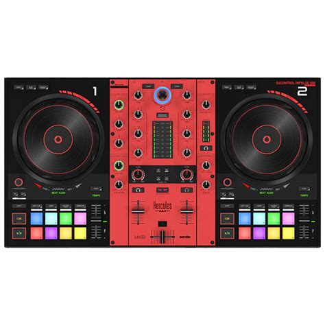 Hercules DJ Control Inpulse 500 Red DJ Controller