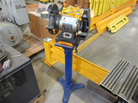 Machines Used | Ryobi 8" Double End Pedestal Grinder with Wire Wheel