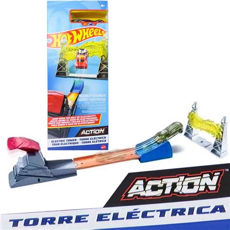 Pista Hot Wheels Torre Elétrica Carrinho FWM Mattel Submarino