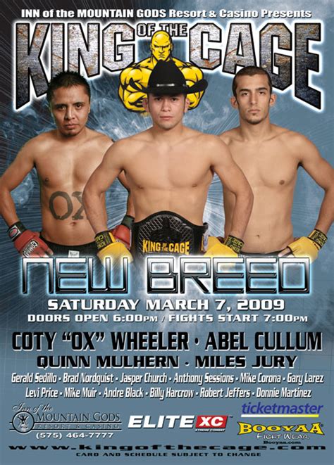 NEW BREED Mescalero, NM | King of the Cage