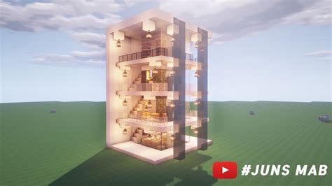 Balcony Modern House Minecraft Map