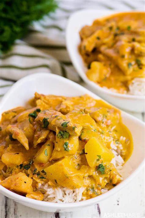 Instant Pot Coconut Curry Chicken Recipe And Video Ashlee Marie