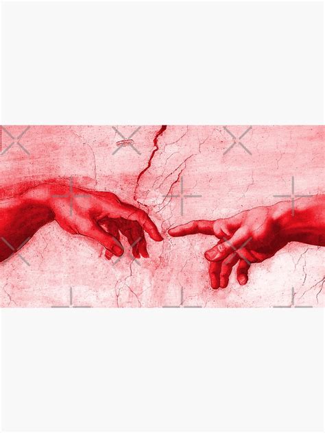 Hand of God Michelangelo Painting Premium Matte Vertical Poster sold by ...