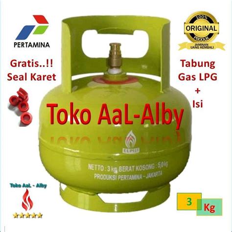 Jual Tabung Gas 3 Kg Lpg Elpiji Di Seller Toko Aal Alby Bakti Jaya