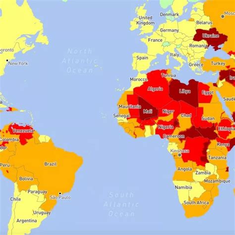 Most Dangerous Places In The World To Visit