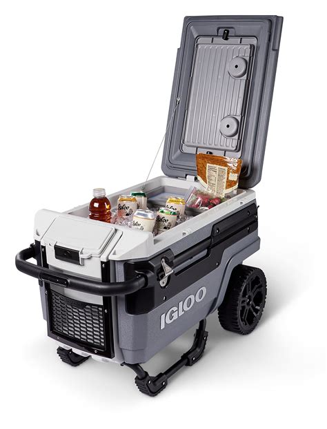 Quart Igloo Premium Trailmate Wheeled Rolling Cooler Off