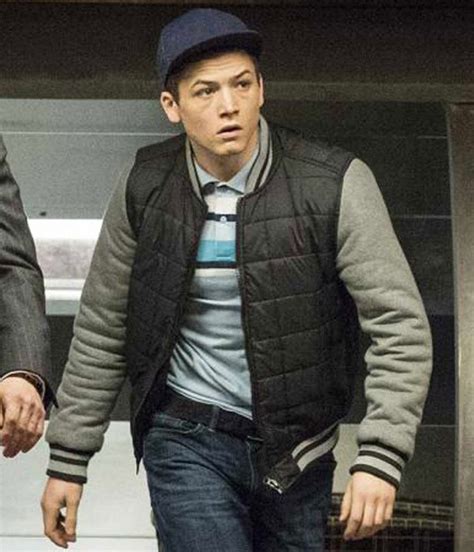 Kingsman Eggsy Jacket | Kingsman Varsity Jacket - Jackets Masters