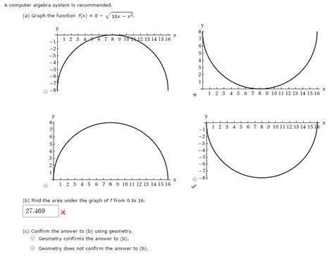 Solved A Computer Algebra System Is Recommended Graph The Chegg