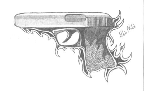 Sketch Gun Design by MeliSNeu on DeviantArt