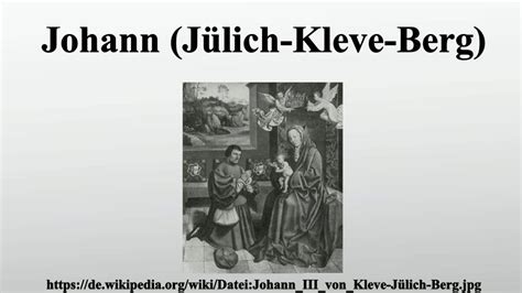 Johann Jülich Kleve Berg YouTube