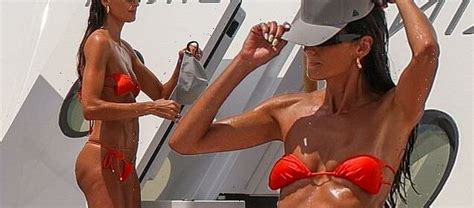 Izabel Goulart Flaunts Her Abs In A Tiny Bikini And Parties In Ibiza