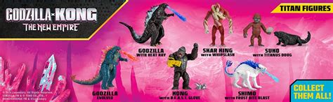 Playmates Unleashes New Godzilla Figures From Godzilla X Kong