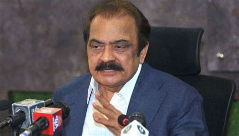 Rana Sanaullah Exposes Sinister Plot To Malign Law Enforcement Agencies