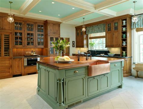 Invigorating Ways To Decorate With Green Kitchen Cabinets