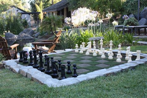 Outdoor chess set - Contemporary - Landscape - san diego