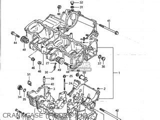 Suzuki GSXR750 1989 K USA E03 Parts Lists And Schematics