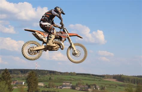 Images Gratuites Saut V Hicule Motocross Entra Nement Traverser