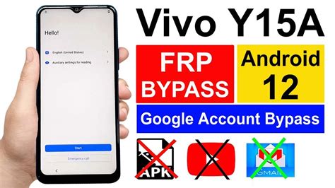 Vivo Y15a Frp Bypass 2022 Vivo V2034 Google Account Bypass Vivo