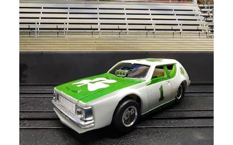 Tyco HP2 1 Shamrock Super Gremlin HO Slot Car VIDEO CTW Auctions