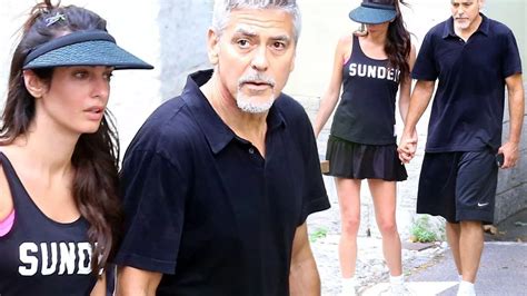 George Clooney Looks Drained Eight Weeks After Birth Of Baby Twins