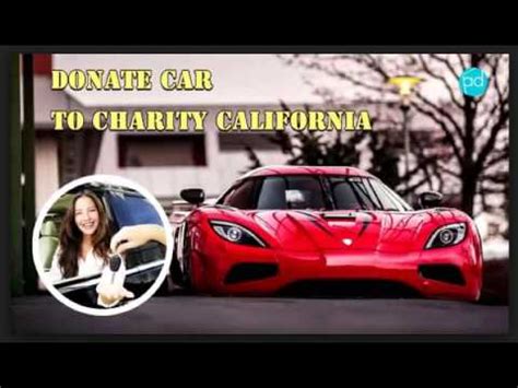 How To Donate A Car In California Youtube