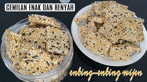 Enting Enting Wijen Cemilan Enak Manis Dan Renyah Jajanan Tradisional