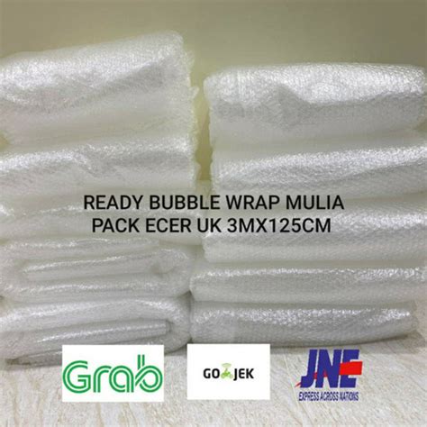 Jual Bubble Wrap Ecer Gmp Mulia Pack Meter X Cm Tebal Dan Murah