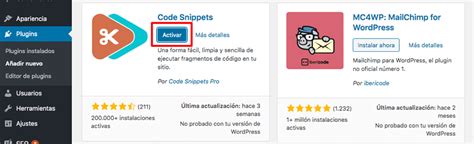 Cómo añadir código personalizado en WordPress