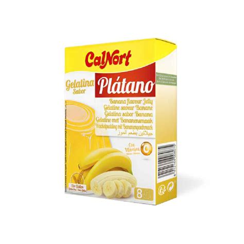 Gelatina Sabor Plátano 170 g Esencial Pack