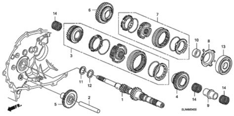 Honda Genuine Honda Fit Sleeve Set Synchronizer Rem