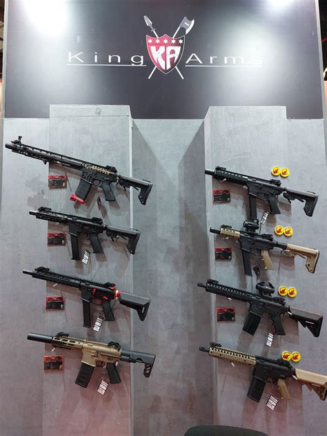 King Arms Booth At The Iwa Outdoor Classics Popular Airsoft