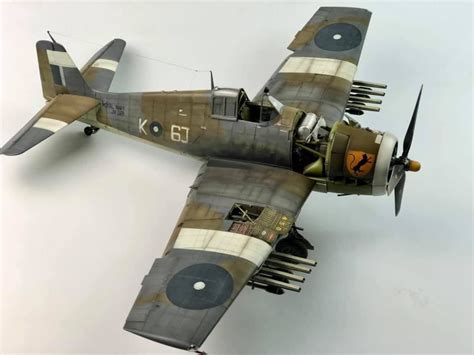 Grumman Hellcat F F Fleet Air Arm Operation Sunfish Aeroscale