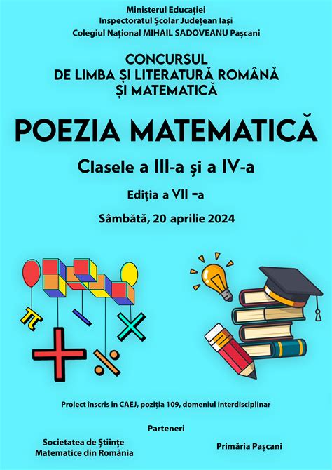 Colegiul Sadoveanu Invita Ie La Un Concurs Cu Tradi Ie Poezia