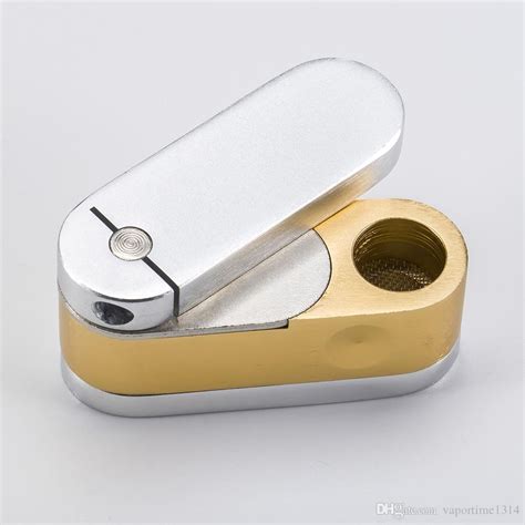 Premium Metal Folding Smoking Pipe Greenhut Nz