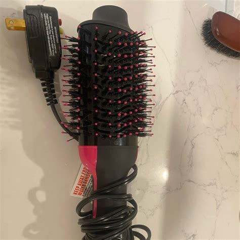 Hair Revlon One Step Volumizer Original Hair Dryer And Hot Air Brush Black Poshmark