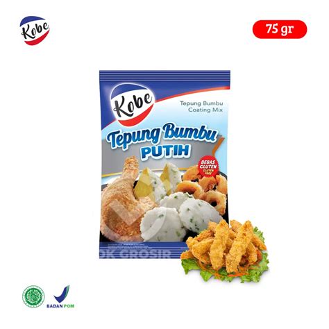 Jual Kobe Tepung Bumbu 70gr Crispy Special Putih Bakwan Pisang Tempe