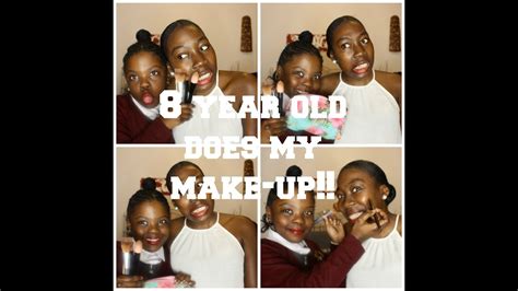 My 8yr Old Niece Does My Makeup Youtube