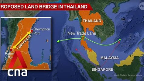 Thailand S Proposed Land Bridge May Mean Ships Bypassing Singapore But