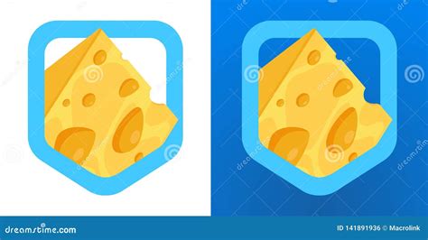 Swiss Cheese Logo stock vector. Illustration of cuisine - 141891936