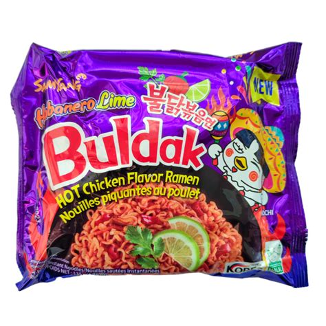 Купить Samyang Buldak Habanero Lime Hot Chicken Ramen с доставкой в Украине CandyMeow