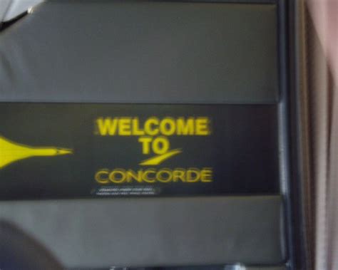 Pictures from my trip on Concorde BA002 29th September 2003