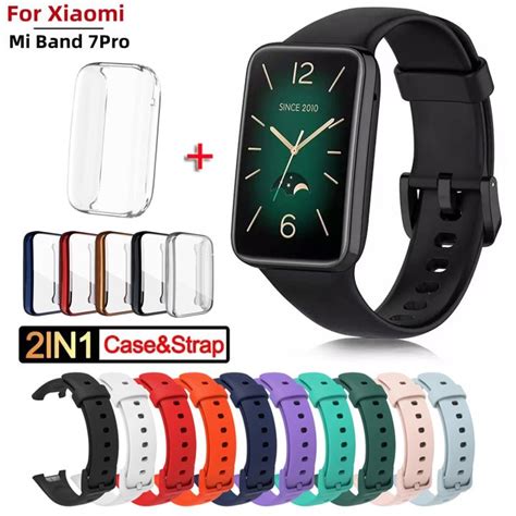 สายคล้องคอ เคสสำหรับ Xiaomi Mi Band 7 Pro Smart Band เคสป้องกัน