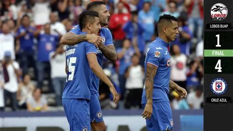 Goleada Celeste Cruz Azul Sentencia A Lobos Y Lo Deja Por Fuera De La