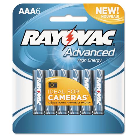 Rayovac Alkaline High Energy Aaa Batteries Ray Hef Pack